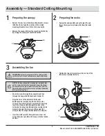 Предварительный просмотр 9 страницы HAMPTON BAY AG524PR-FB Use And Care Manual