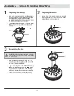 Предварительный просмотр 10 страницы HAMPTON BAY AG524PR-FB Use And Care Manual