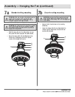 Предварительный просмотр 13 страницы HAMPTON BAY AG524PR-FB Use And Care Manual