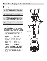 Предварительный просмотр 10 страницы HAMPTON BAY AK376-MBK Use And Care Manual