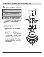 Preview for 10 page of HAMPTON BAY AL958B-BN Use And Care Manual