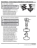 Preview for 24 page of HAMPTON BAY ALICANTE Use And Care Manual