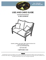 Preview for 29 page of HAMPTON BAY ALISE DY9023-4PC Use And Care Manual