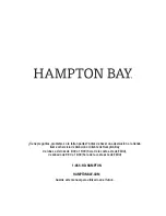 Preview for 20 page of HAMPTON BAY Almond Hill 525.0023.000 Almond Hill 745.0180.003 Almond Hill 735.0303.000 Almond Hill 735.0302.000 1004 628 832 Use And Care Manual