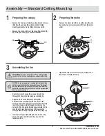 Предварительный просмотр 9 страницы HAMPTON BAY AM212-ORB Use And Care Manual