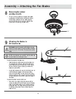 Предварительный просмотр 14 страницы HAMPTON BAY AM212-ORB Use And Care Manual