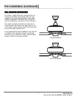 Preview for 7 page of HAMPTON BAY AM214LED-WH Use And Care Manual