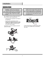 Preview for 8 page of HAMPTON BAY AM214LED-WH Use And Care Manual