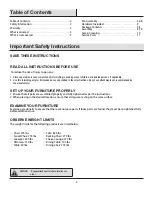 Preview for 2 page of HAMPTON BAY Amber Grove 65-17539A4US Use And Care Manual