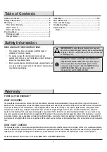 Preview for 2 page of HAMPTON BAY ANDRA HDP15143 Use And Care Manual