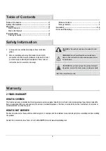 Preview for 2 page of HAMPTON BAY ARCHER L-GG004PST Use And Care Manual