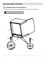 Preview for 8 page of HAMPTON BAY ARIA FCS80223ST Use And Care Manual