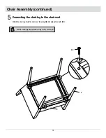 Preview for 10 page of HAMPTON BAY ARIA FCS80223ST Use And Care Manual