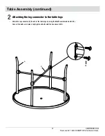 Preview for 13 page of HAMPTON BAY ARIA FCS80223ST Use And Care Manual