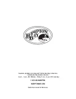 Preview for 15 page of HAMPTON BAY ARIA FCS80223ST Use And Care Manual