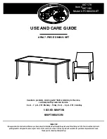 HAMPTON BAY ARIA FCS80233-ST Use And Care Manual preview