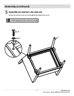 Preview for 9 page of HAMPTON BAY ARIA FCS80233TPK Use And Care Manual