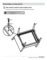 Preview for 20 page of HAMPTON BAY ARIA FCS80233TPK Use And Care Manual