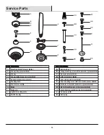 Preview for 20 page of HAMPTON BAY ASHBURTON YG593-BN Use And Care Manual