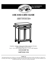 Предварительный просмотр 1 страницы HAMPTON BAY ASHBY DS03ND Use And Care Manual