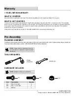 Preview for 3 page of HAMPTON BAY Ashmore FT-01H Use And Care Manual