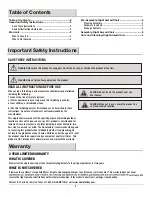 Предварительный просмотр 2 страницы HAMPTON BAY Barclay EQ628O Use And Care Manual