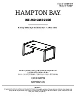 Предварительный просмотр 15 страницы HAMPTON BAY Barclay EQ628O Use And Care Manual