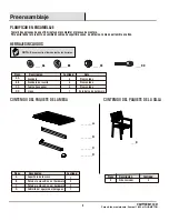 Preview for 8 page of HAMPTON BAY BARNSDALE Set T1820 +C2011 Use And Care Manual