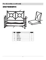 Preview for 4 page of HAMPTON BAY BARNSLEY FSS61119RA-ST Use And Care Manual