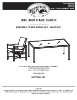 HAMPTON BAY BARNSLEY FSS61119RMST-BARE Use And Care Manual preview