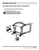 Preview for 7 page of HAMPTON BAY BEACON PARK 6 PIECE DINING SET CAPTAIN CHAIR FRS80937A-ST Use And Care Manual