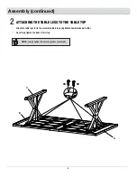 Preview for 6 page of HAMPTON BAY BEACON PARK 6 PIECE DINING SET CAPTAIN CHAIR... Use And Care Manual