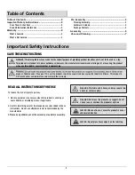 Preview for 2 page of HAMPTON BAY BEACON PARK CHOW FRS80865BL-ST1T Use And Care Manual