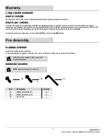 Preview for 3 page of HAMPTON BAY BEACON PARK CHOW FRS80865BL-ST1T Use And Care Manual