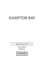 Preview for 10 page of HAMPTON BAY BEACON PARK FRS80812C Use And Care Manual