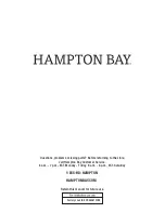 Предварительный просмотр 12 страницы HAMPTON BAY BEACON PARK FRS80812CS-BARE Use And Care Manual