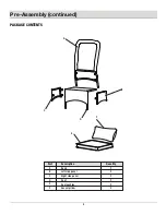 Предварительный просмотр 4 страницы HAMPTON BAY BEACON PARK FRS80938A Use And Care Manual