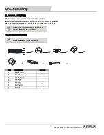 Preview for 3 page of HAMPTON BAY BELCOURT D11334-LSR Use And Care Manual