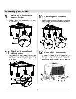 Предварительный просмотр 8 страницы HAMPTON BAY BELCOURT L-GZ472PST-C-A Use And Care Manual