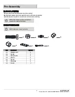 Preview for 3 page of HAMPTON BAY BELCOURT MOTION D11334G-7PC2 Use And Care Manual