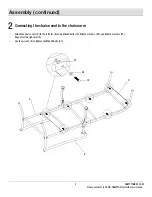 Предварительный просмотр 5 страницы HAMPTON BAY BELLEVILLE CHAISE FLS80132 Use And Care Manual