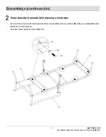 Предварительный просмотр 12 страницы HAMPTON BAY BELLEVILLE CHAISE FLS80132 Use And Care Manual