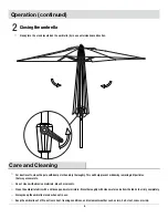 Предварительный просмотр 6 страницы HAMPTON BAY BELLEVILLE UCS00404D Use And Care Manual