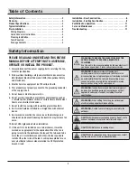 Предварительный просмотр 2 страницы HAMPTON BAY BPT12-13E Use And Care Manual