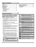 Предварительный просмотр 2 страницы HAMPTON BAY BPT18-34A-5 Use And Care Manual