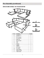 Предварительный просмотр 4 страницы HAMPTON BAY Brook Wicker Sectional 2018 Use And Care Manual