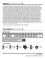 Preview for 3 page of HAMPTON BAY CALTRIS AK382HG-MBK Use And Care Manual