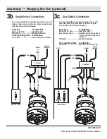 Preview for 9 page of HAMPTON BAY CALTRIS AK382HG-MBK Use And Care Manual