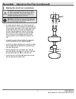 Предварительный просмотр 9 страницы HAMPTON BAY Campbell II Use And Care Manual