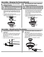 Предварительный просмотр 10 страницы HAMPTON BAY Campbell II Use And Care Manual